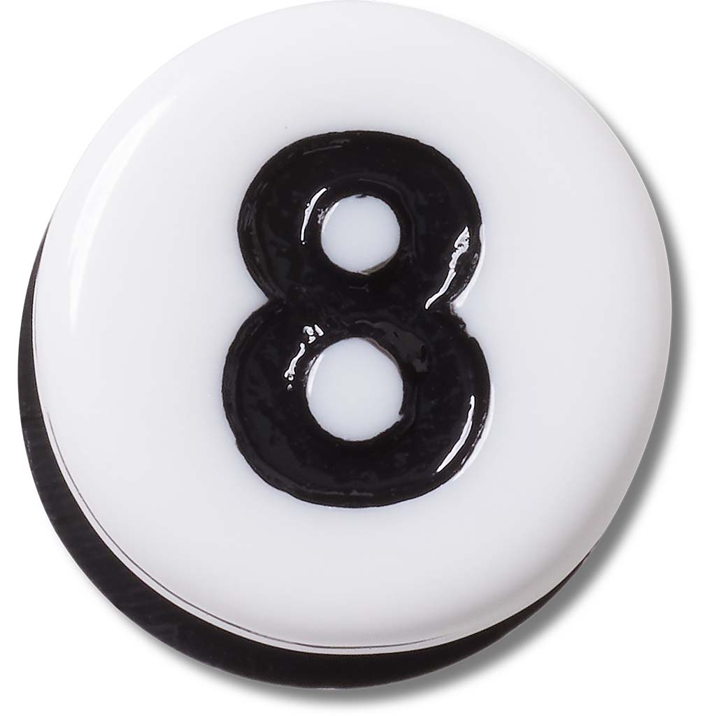 Jibbitz™ Number Eight Tiny Friendship