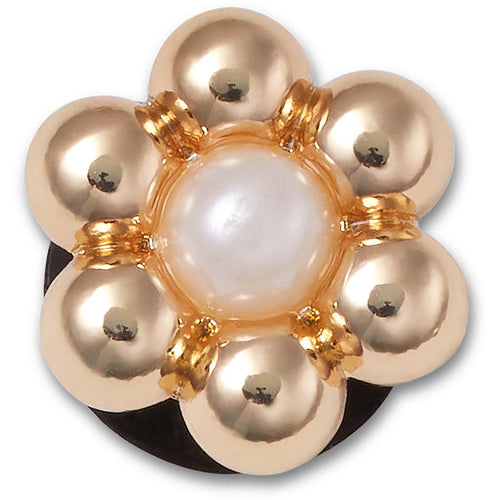 Jibbitz™ Gold and Pearl Tiny Flower