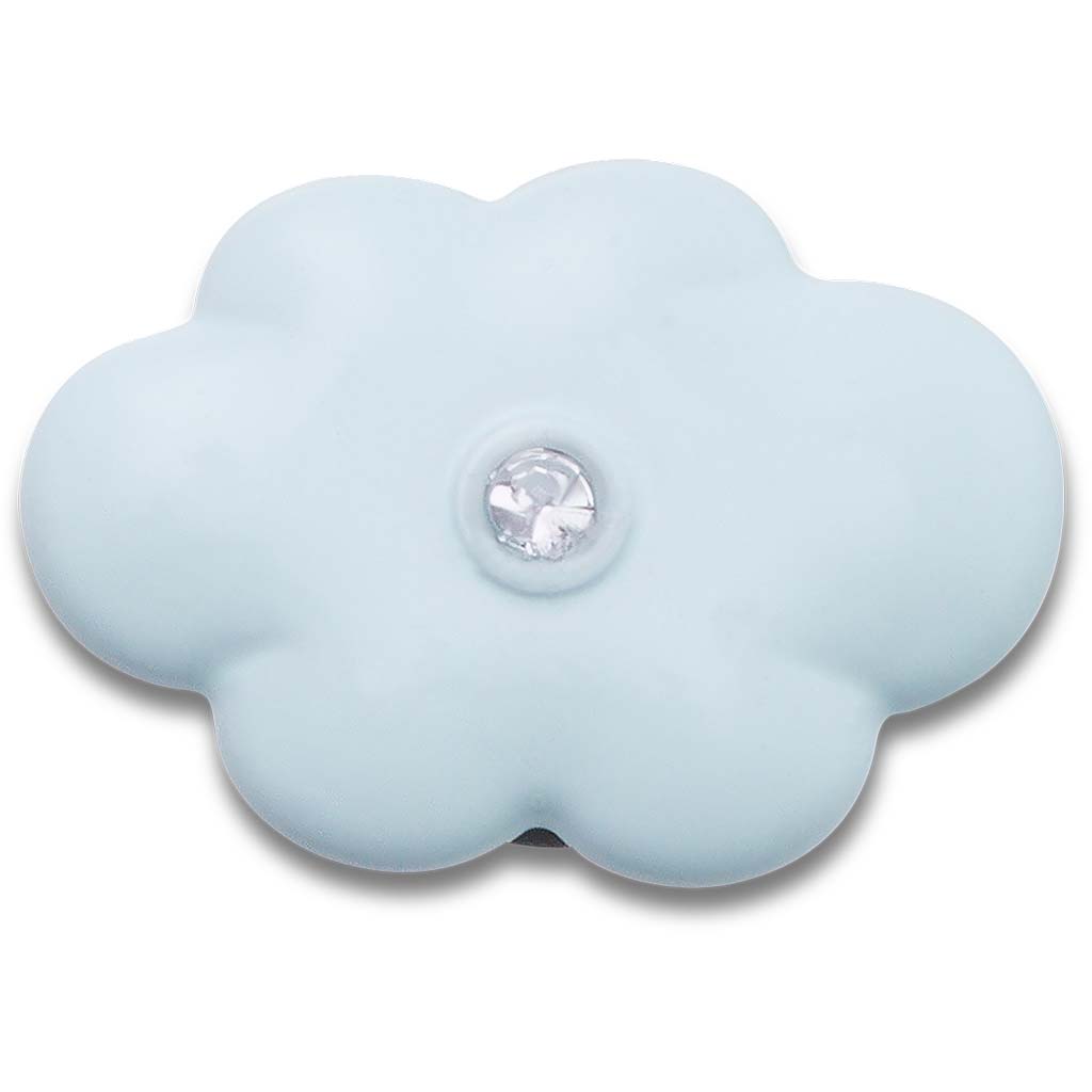 Jibbitz™ Blue Flower With Crystal