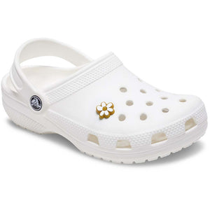 Jibbitz™ Gold and White Floral