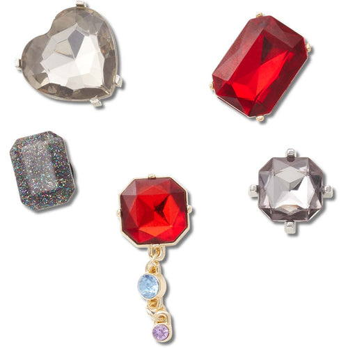 Jibbitz™ Dark and Moody Gem 5 Pack