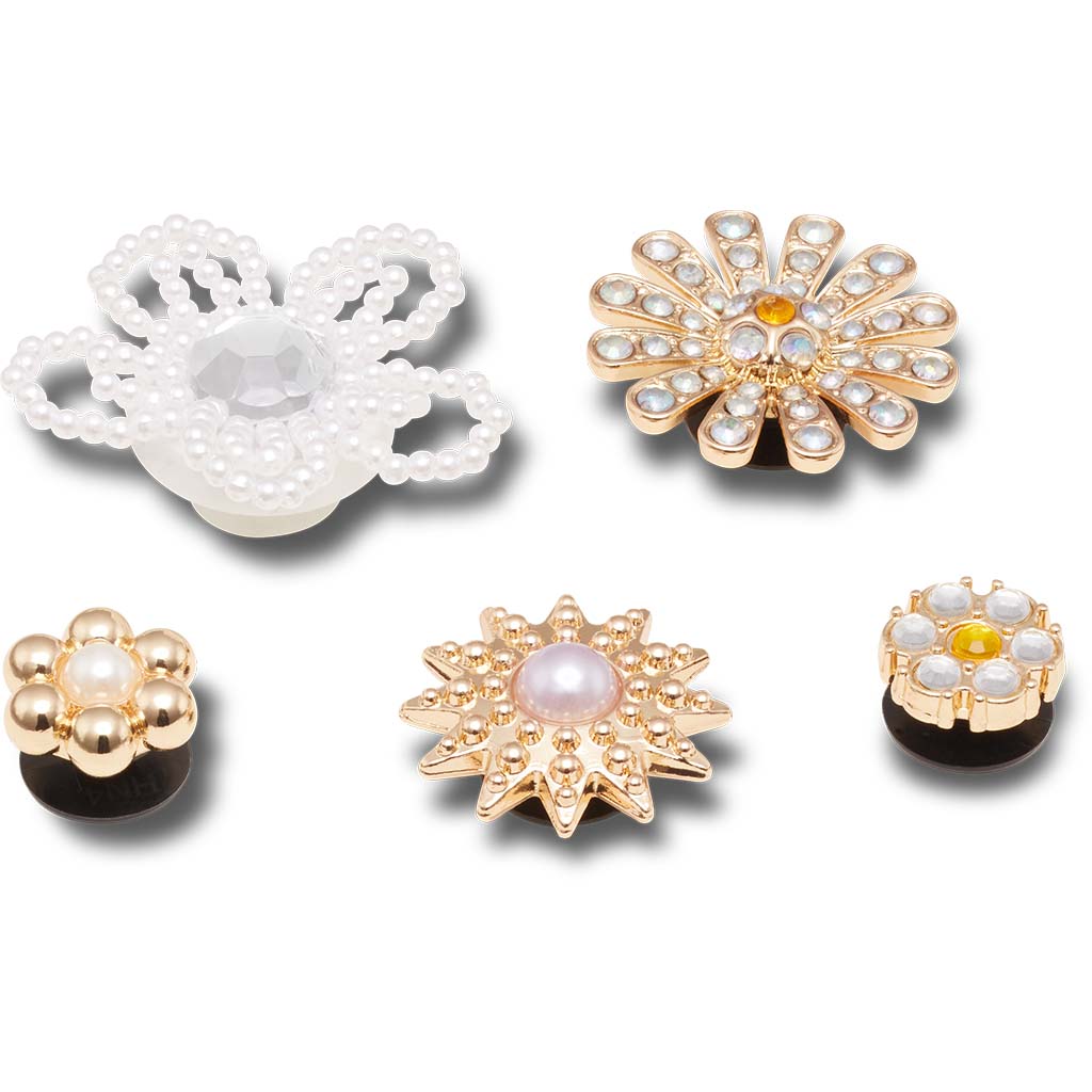 Jibbitz™ Elevated Flower Gem 5 Pack