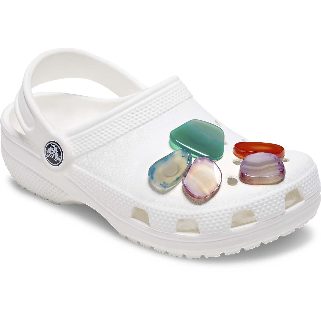 Jibbitz™ Agate Slices 5 Pack