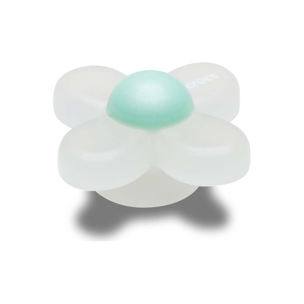 Jibbitz™ Iridescent Flower with Blue