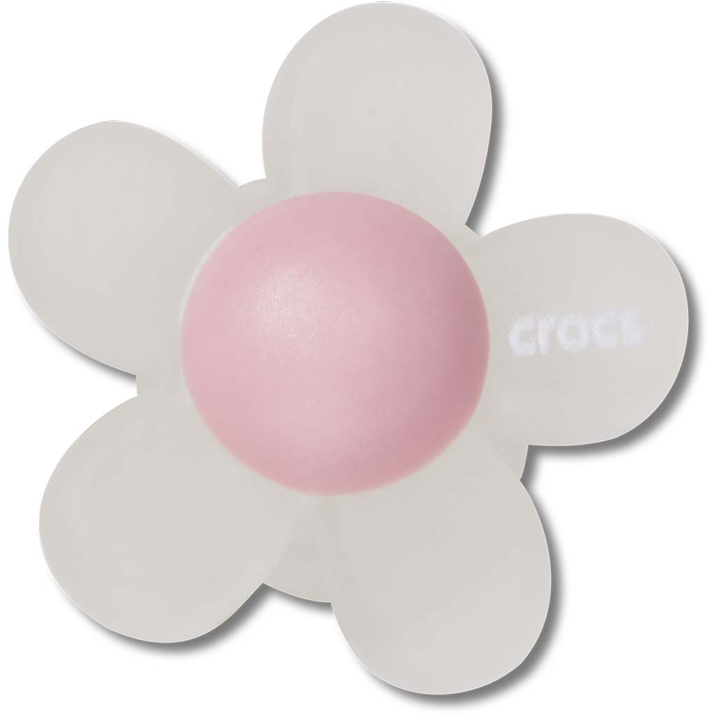 Jibbitz™ Iridescent Flower with Orange