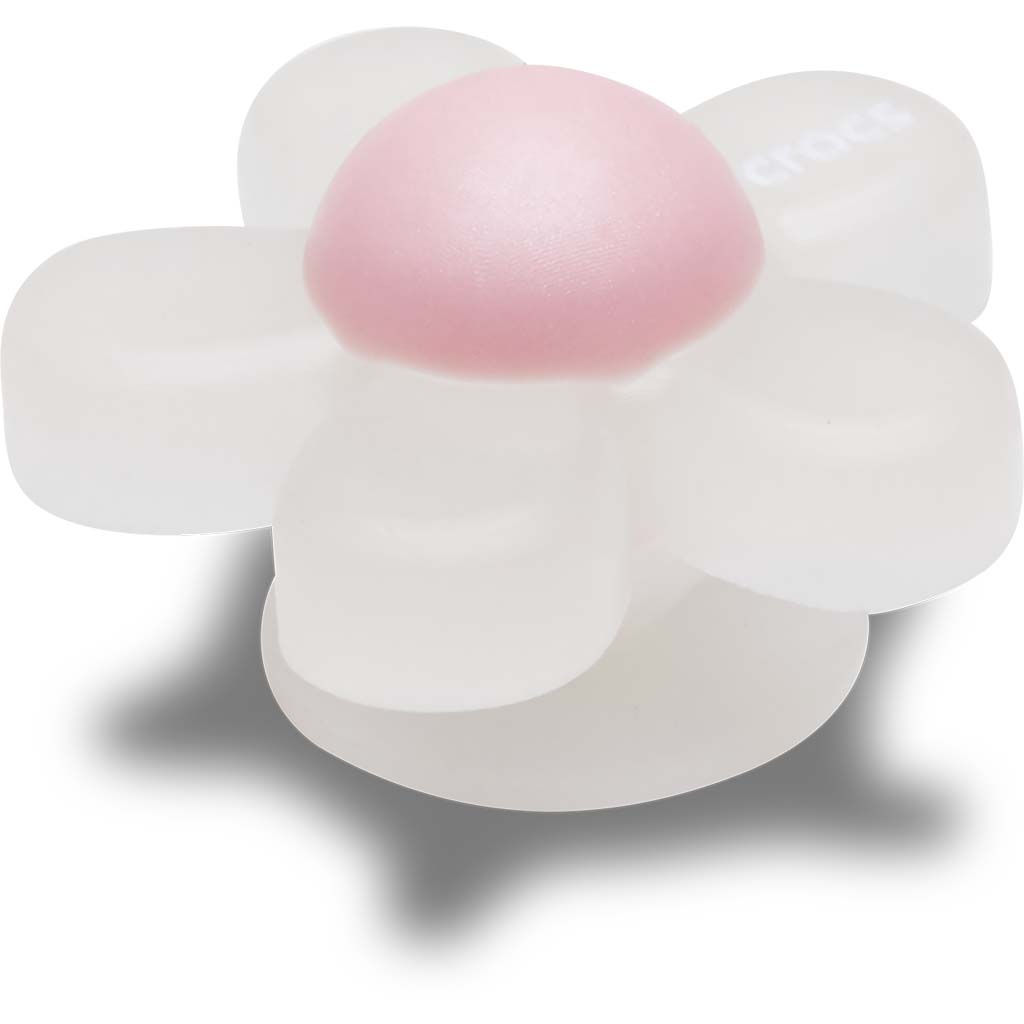 Jibbitz™ Iridescent Flower with Orange