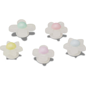 Jibbitz™ Iridescent Flowers 5 Pack
