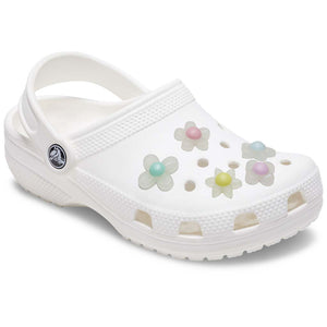 Jibbitz™ Iridescent Flowers 5 Pack