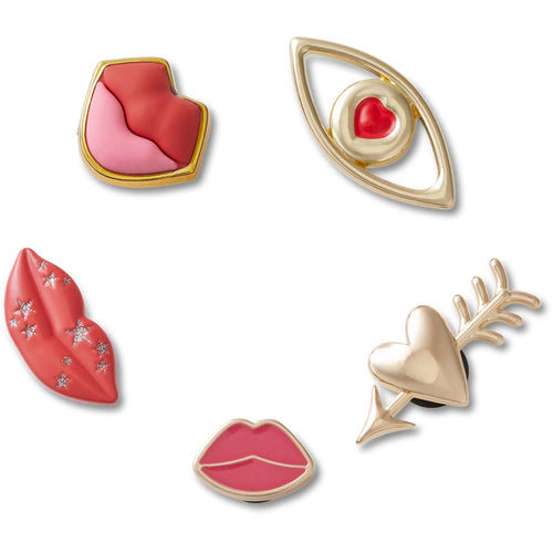 Jibbitz™ Valentines Lips 5 Pack
