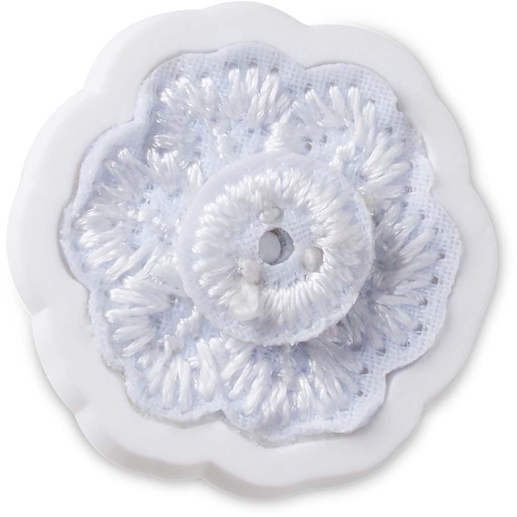 Jibbitz™ Elegant White Floral 4