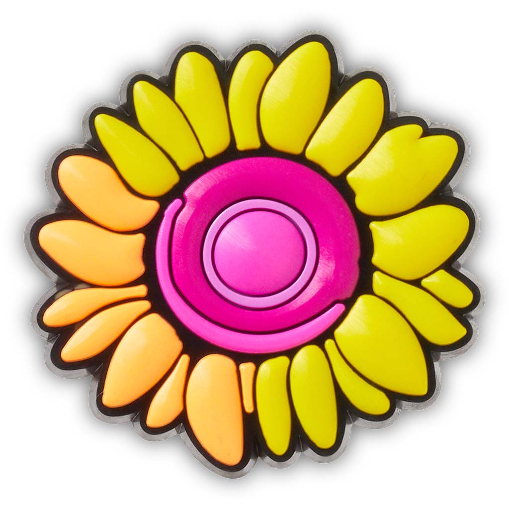 Jibbitz™ Orange Sunflower