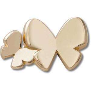 Jibbitz™ Gold Butterfly Duo