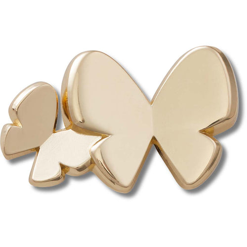 Jibbitz™ Gold Butterfly Duo