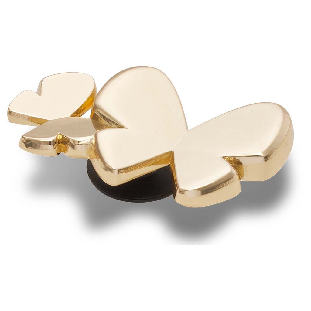 Jibbitz™ Gold Butterfly Duo
