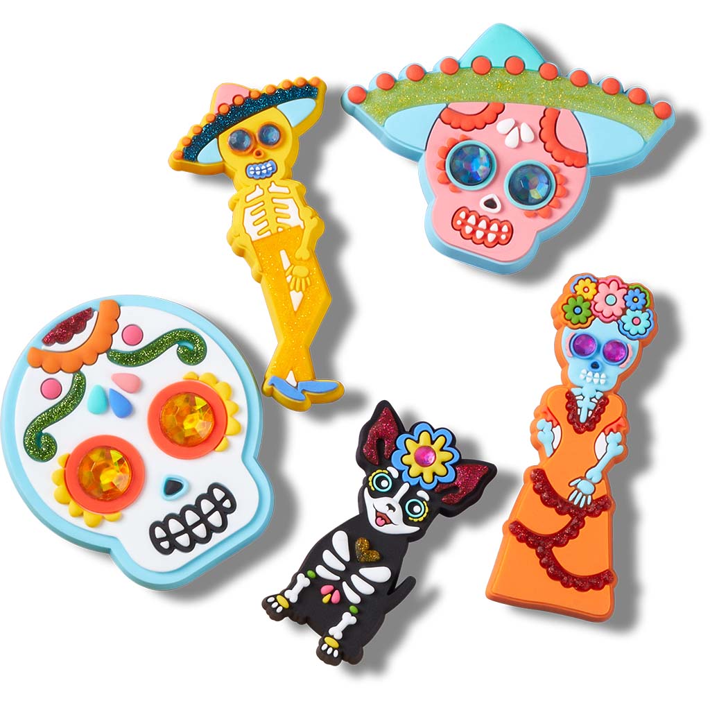 Jibbitz™  Dia de Muertos Catrina 5 Pack