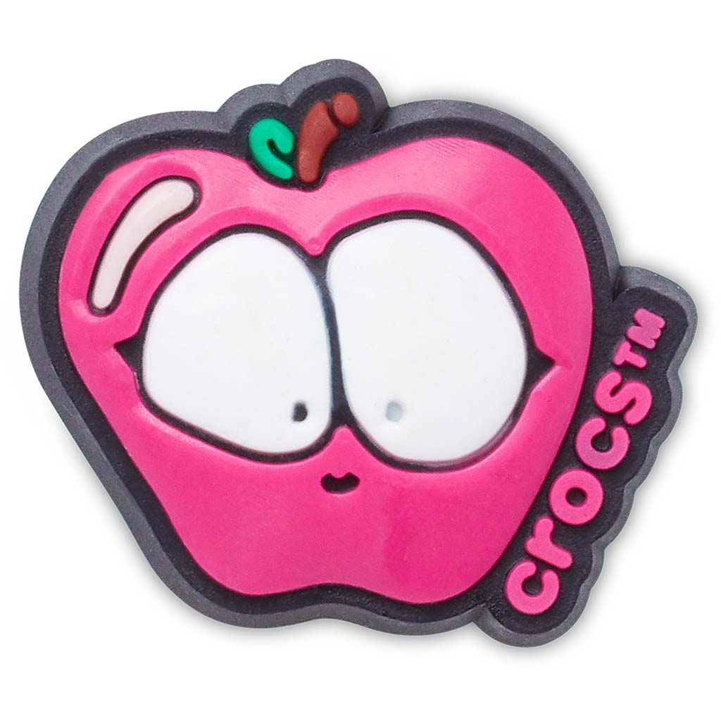 Jibbitz™ 3D Smiley Apple