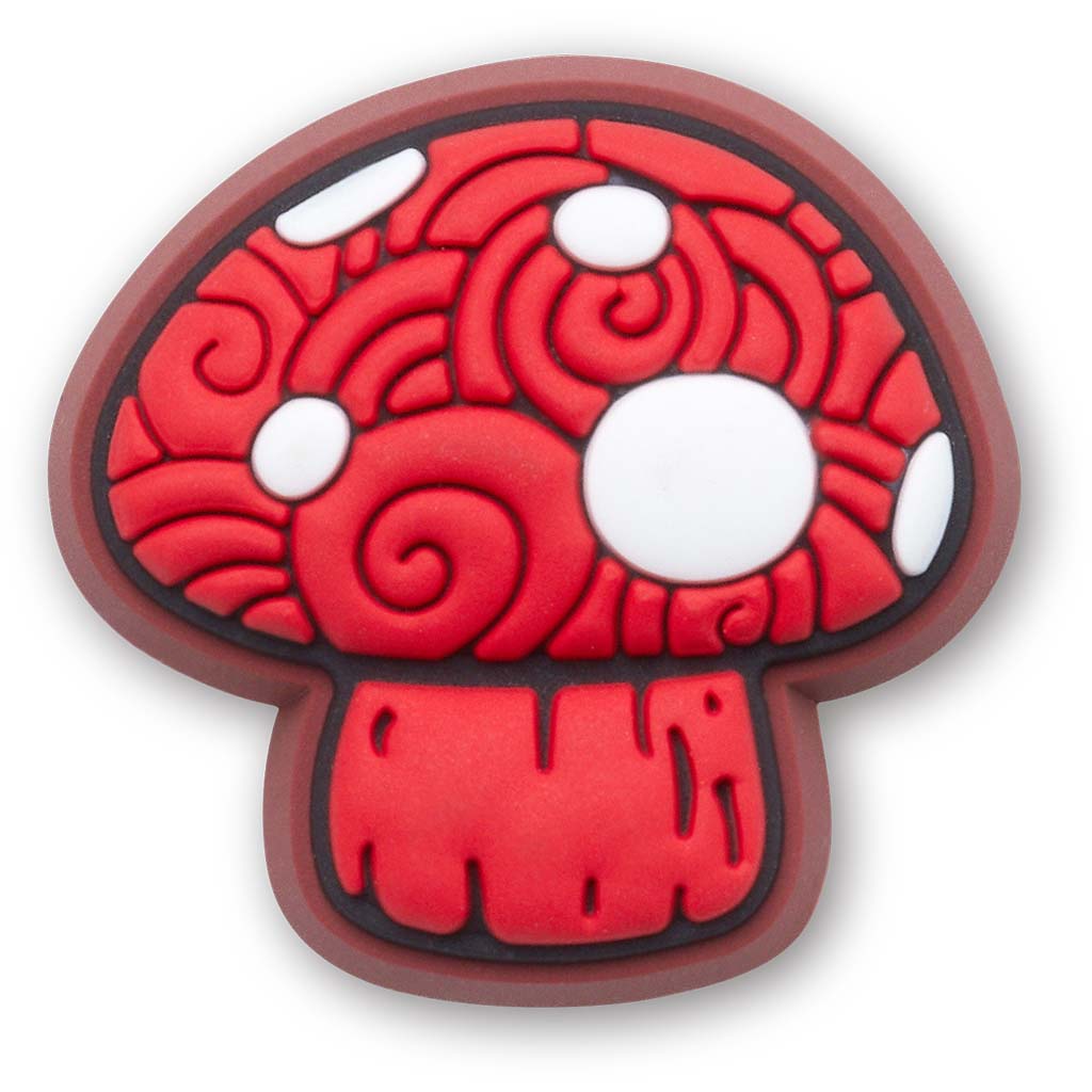 Jibbitz™ Swirl Mushroom