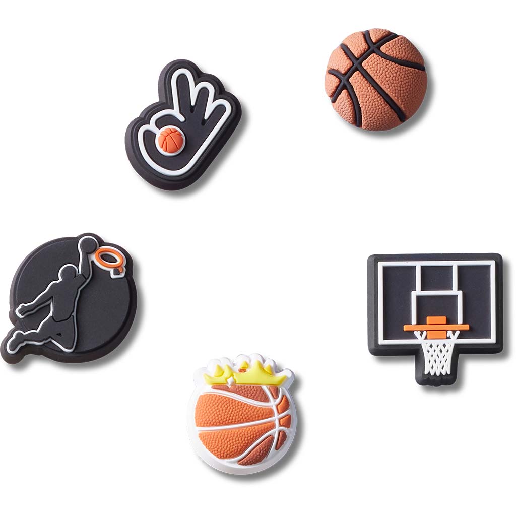 Jibbitz™ Basketball Team 5 Pack