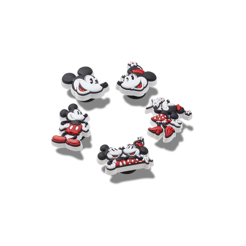 Jibbitz™ Mickey and Minnie PVC 5 Pack