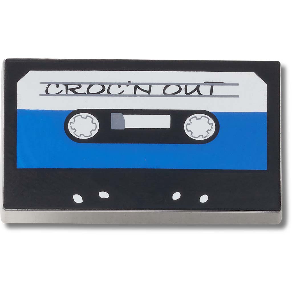 Jibbitz™ Blue Cassette Tape