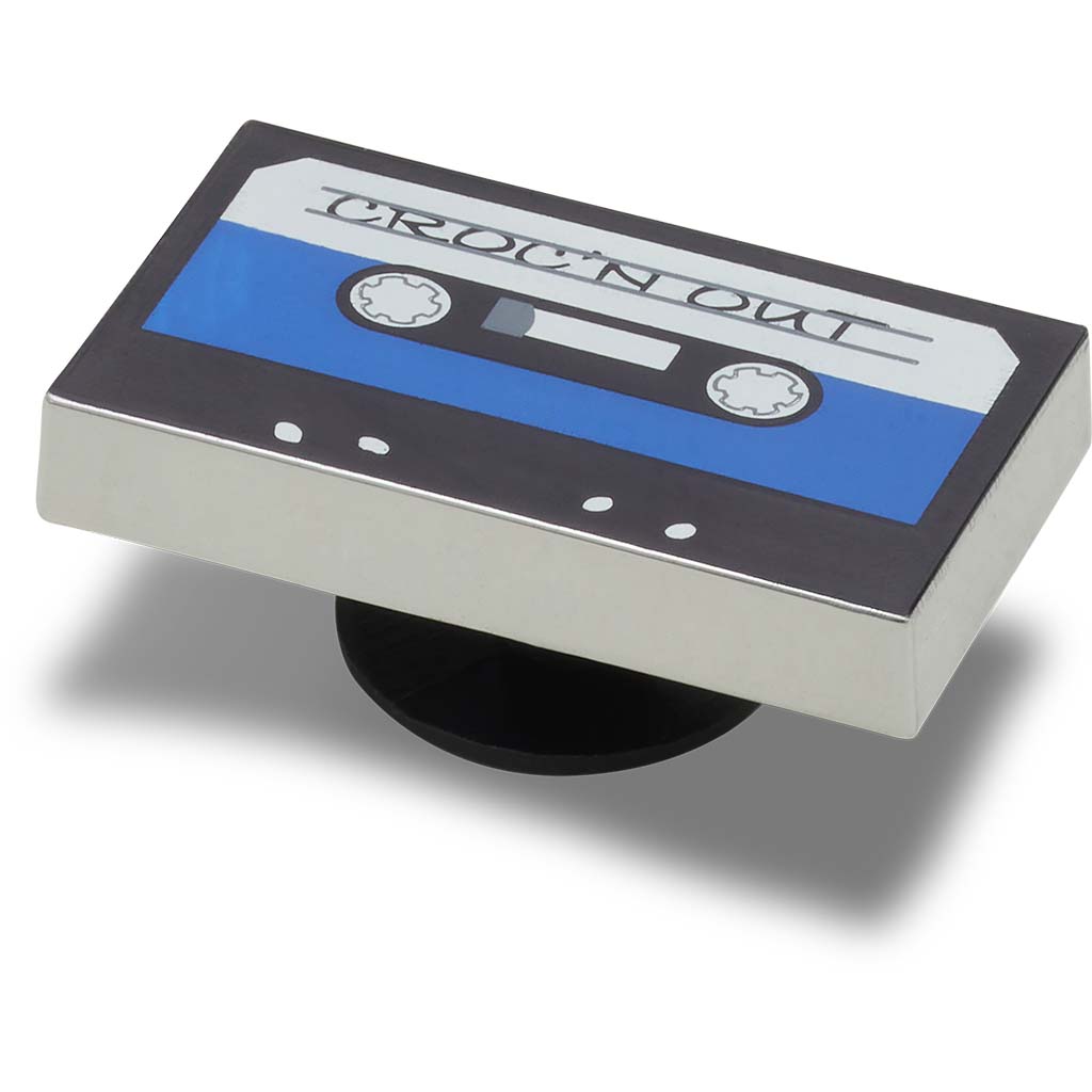 Jibbitz™ Blue Cassette Tape