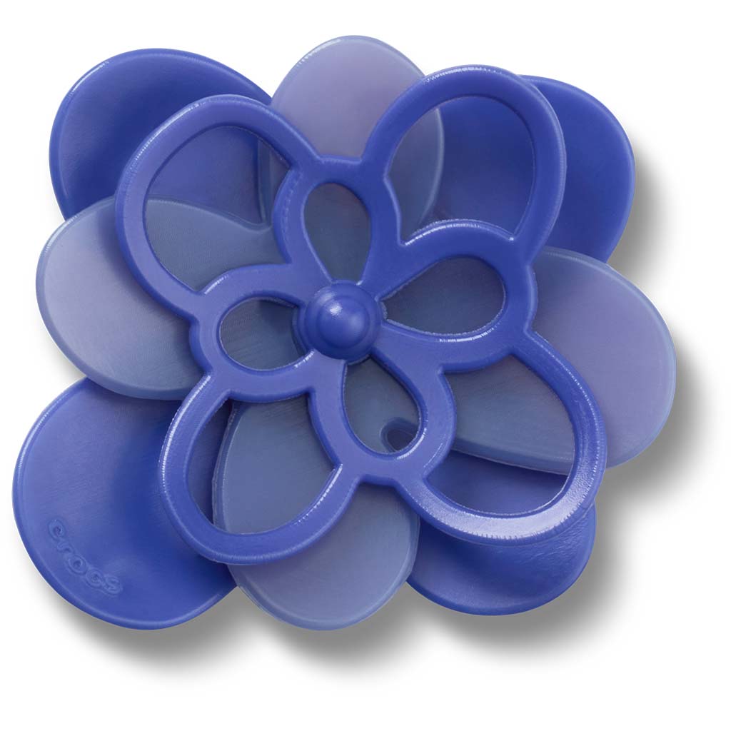 Jibbitz™ Blooming Dark Blue Flower