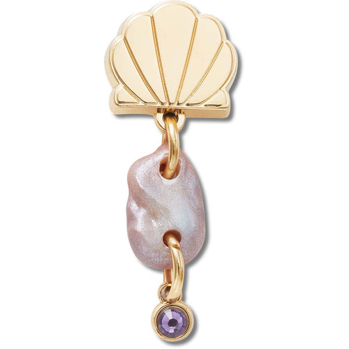 Jibbitz™ Gold Seashell Dangle
