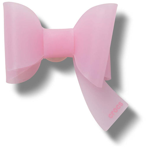 Jibbitz™ Pink Asymmetrical Bow