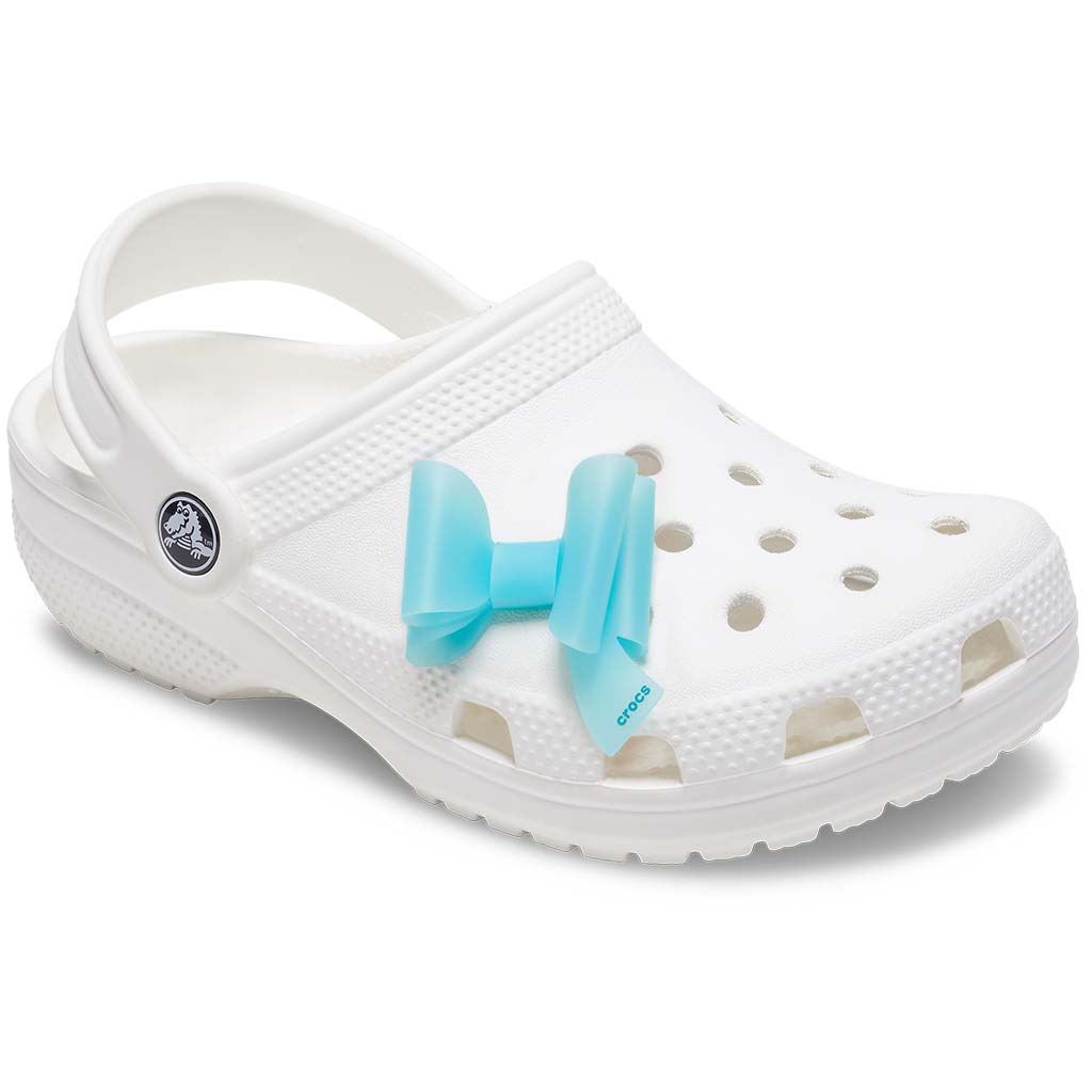 Jibbitz™ Blue Asymmetrical Bow