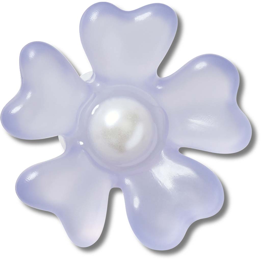 Jibbitz™ Lavender Matte Pearl Flower