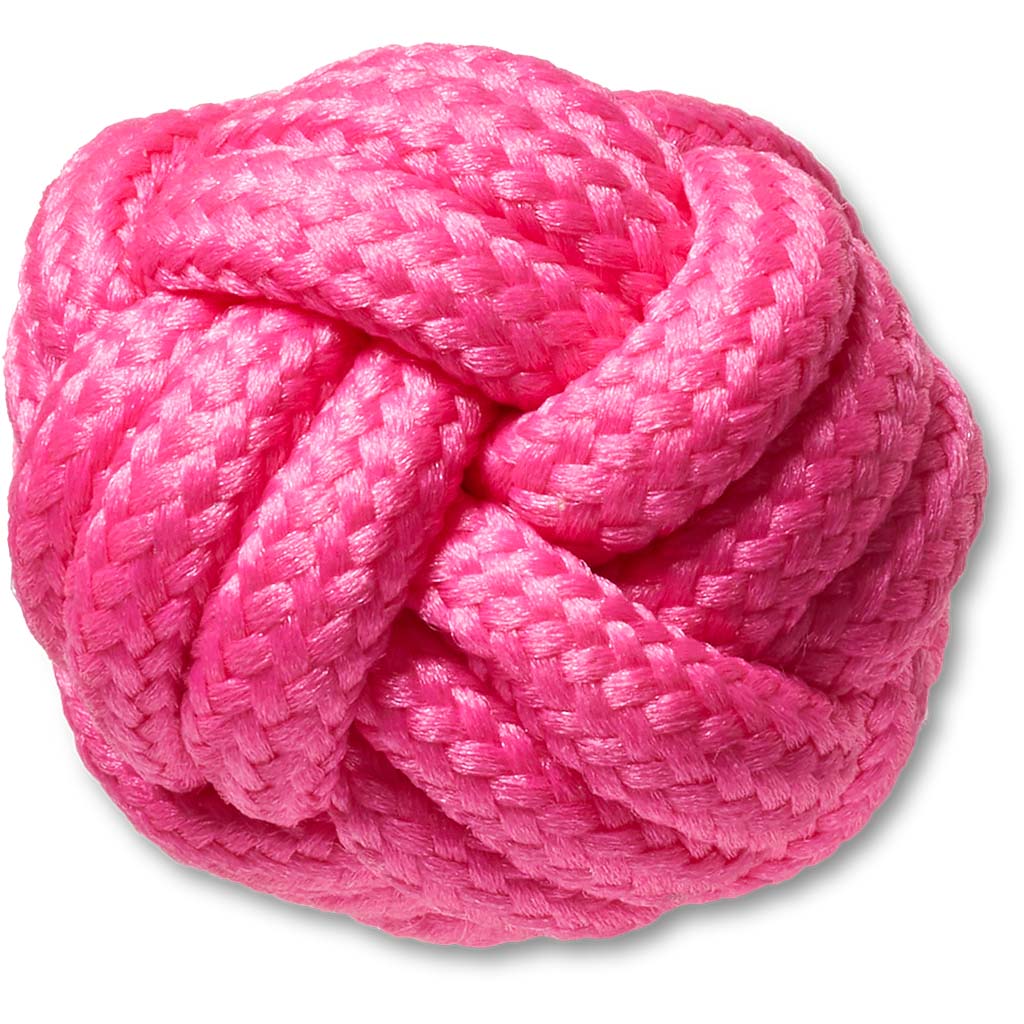 Jibbitz™ Pink Knotted Puff