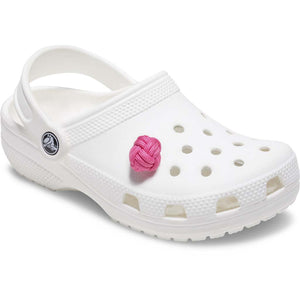 Jibbitz™ Pink Knotted Puff