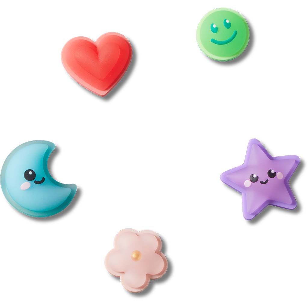 Jibbitz™ Cutie Friendship Beads 5 Pack