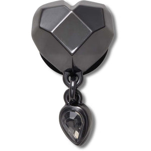 Jibbitz™ Punk Gunmetal Heart