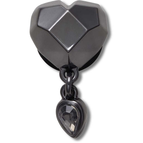 Jibbitz™ Punk Gunmetal Heart