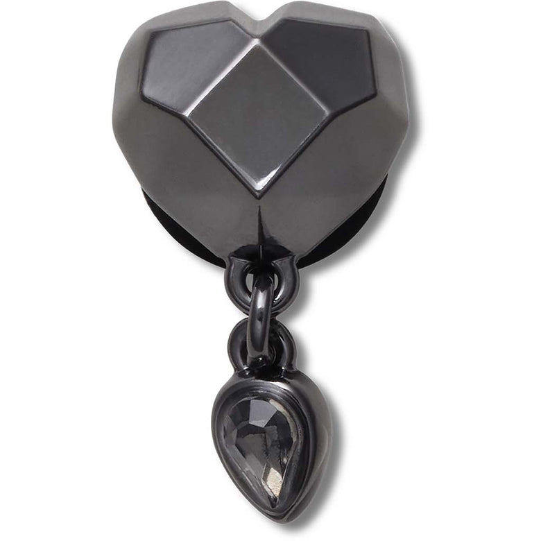 Jibbitz™ Punk Gunmetal Heart – Crocs México