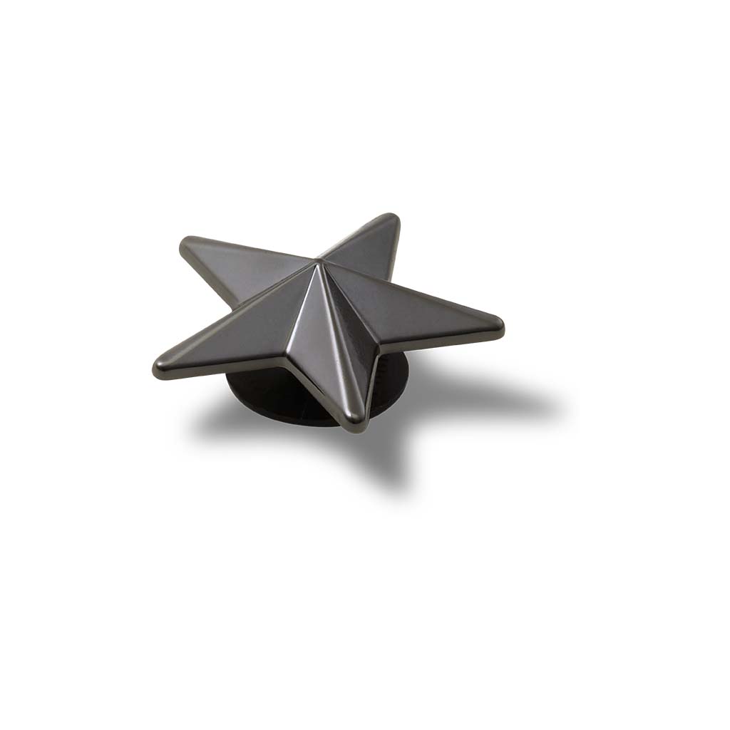 Jibbitz™ Punk Gunmetal Star