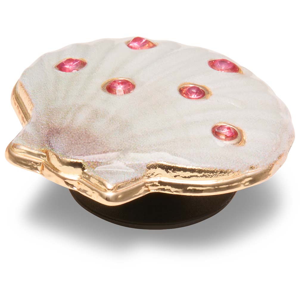 Jibbitz™ Seashell with Pink Gems