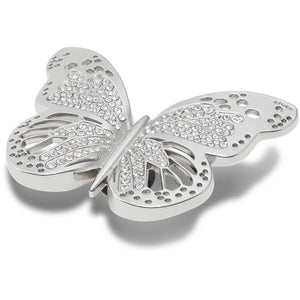 Jibbitz™ Silver Cutout Butterfly