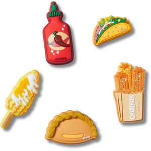 Jibbitz™ Yummy Foods Night Out 5 Pack