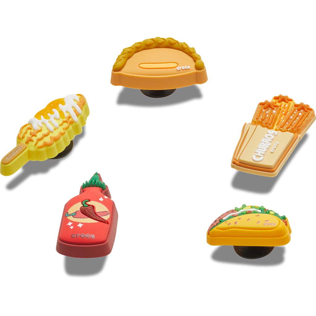 Jibbitz™ Yummy Foods Night Out 5 Pack