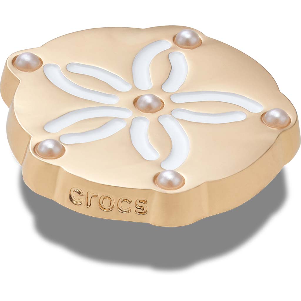 Jibbitz™ Gold Sanddollar