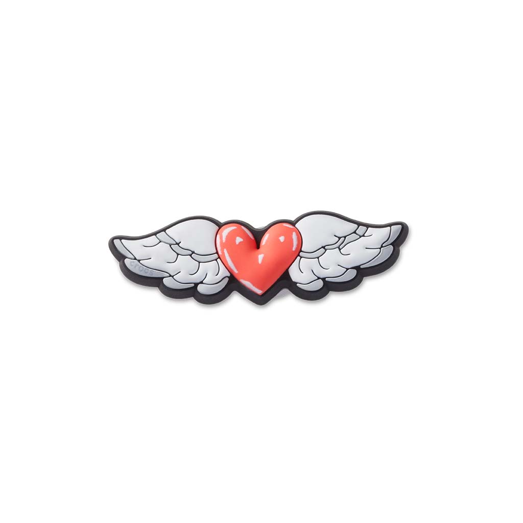 Jibbitz™ Heart Wings Doodle