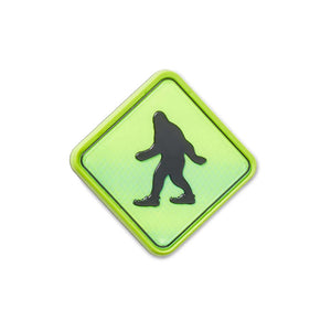 Jibbitz™ Reflective Sasquatch Crossing