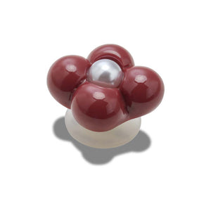 Jibbitz™ Expressive Floral Maroon