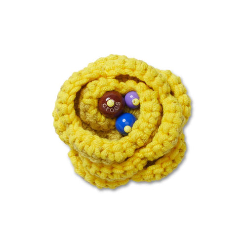 Jibbitz™ Yellow Crochet Floral