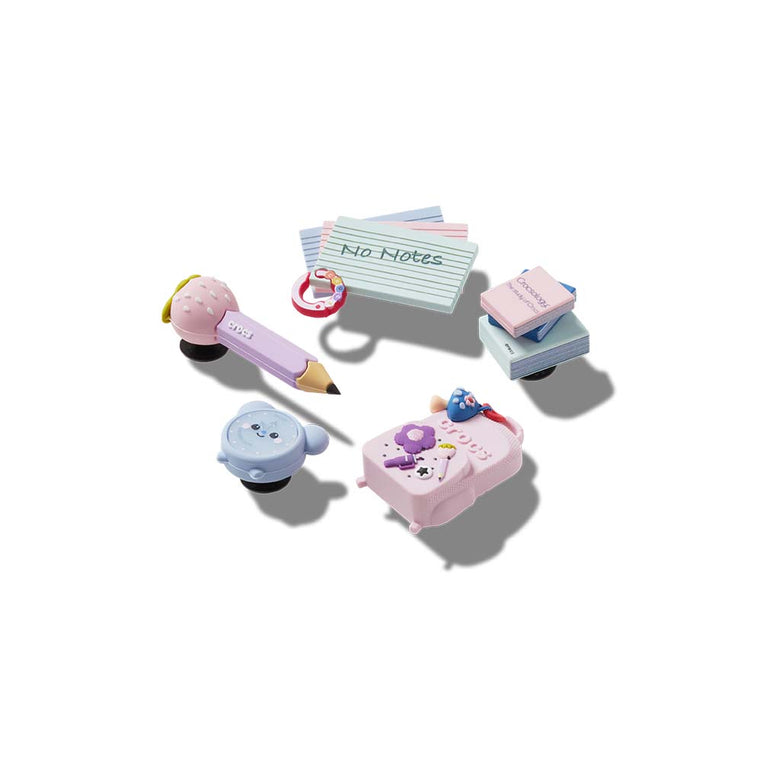 Jibbitz™ Girly Back to School 5 Pack