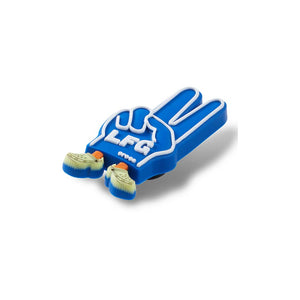 Jibbitz™ LFG Foam Peace Sign