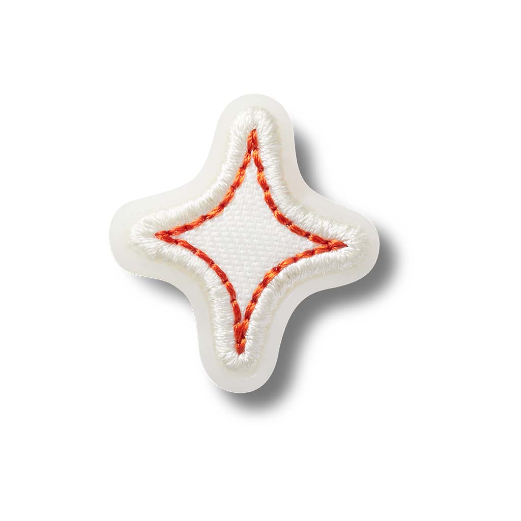 Jibbitz™ Crafted 4 Point Star