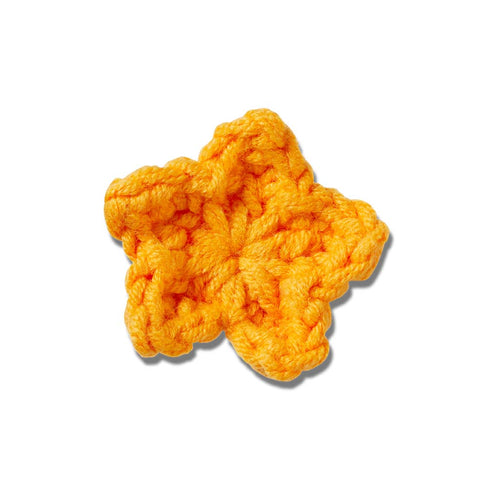 Jibbitz™ Crafted Crochet Orange Star